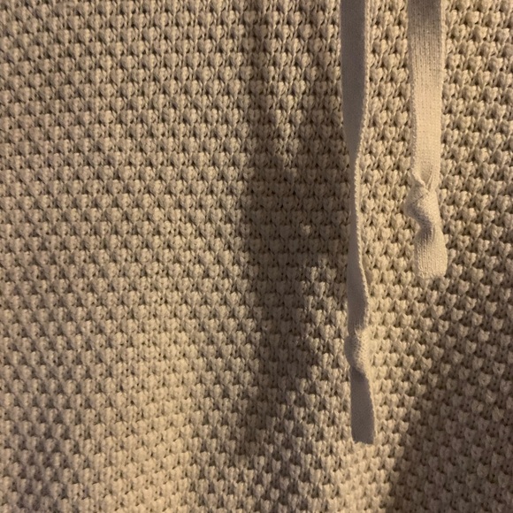 Knitted off-white hoodie - Picture 3 of 3